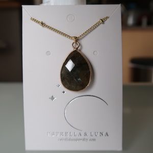 NEW Labradorite Pendent Necklace